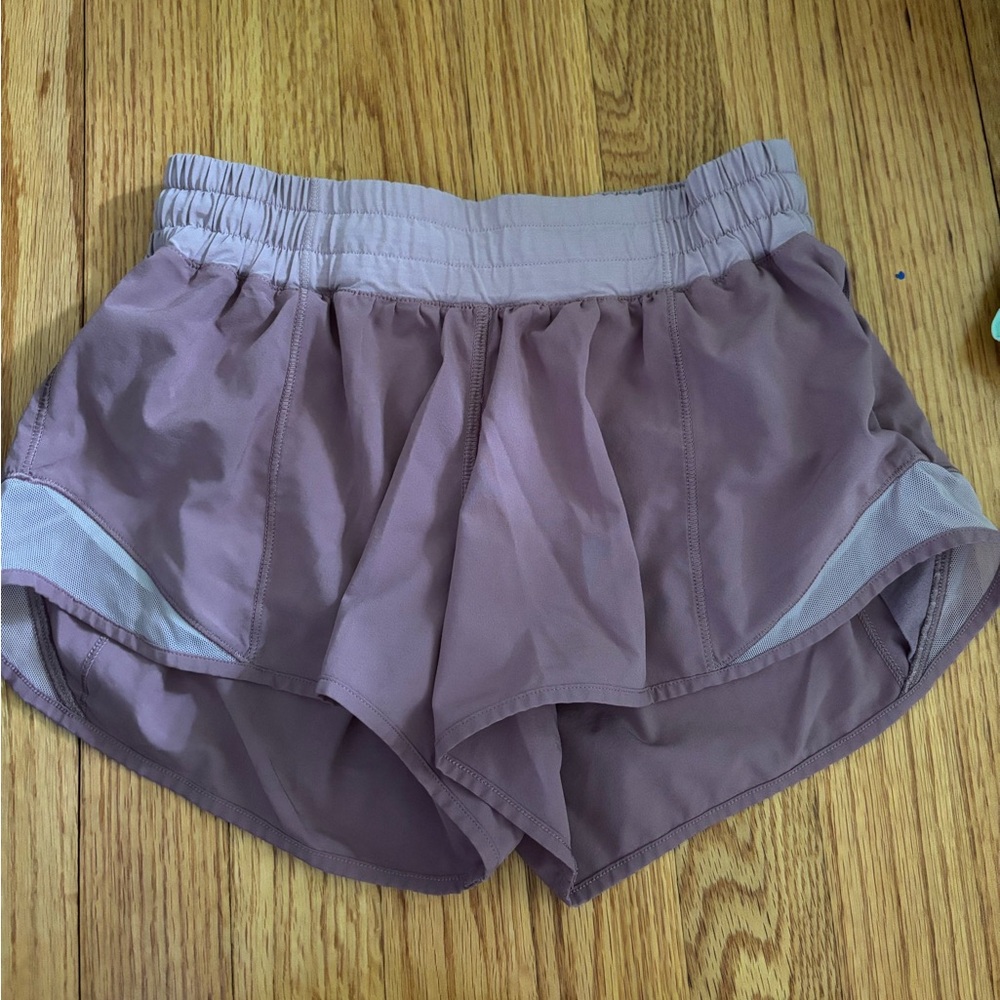 Lululemon Hotty Hot shorts purple!